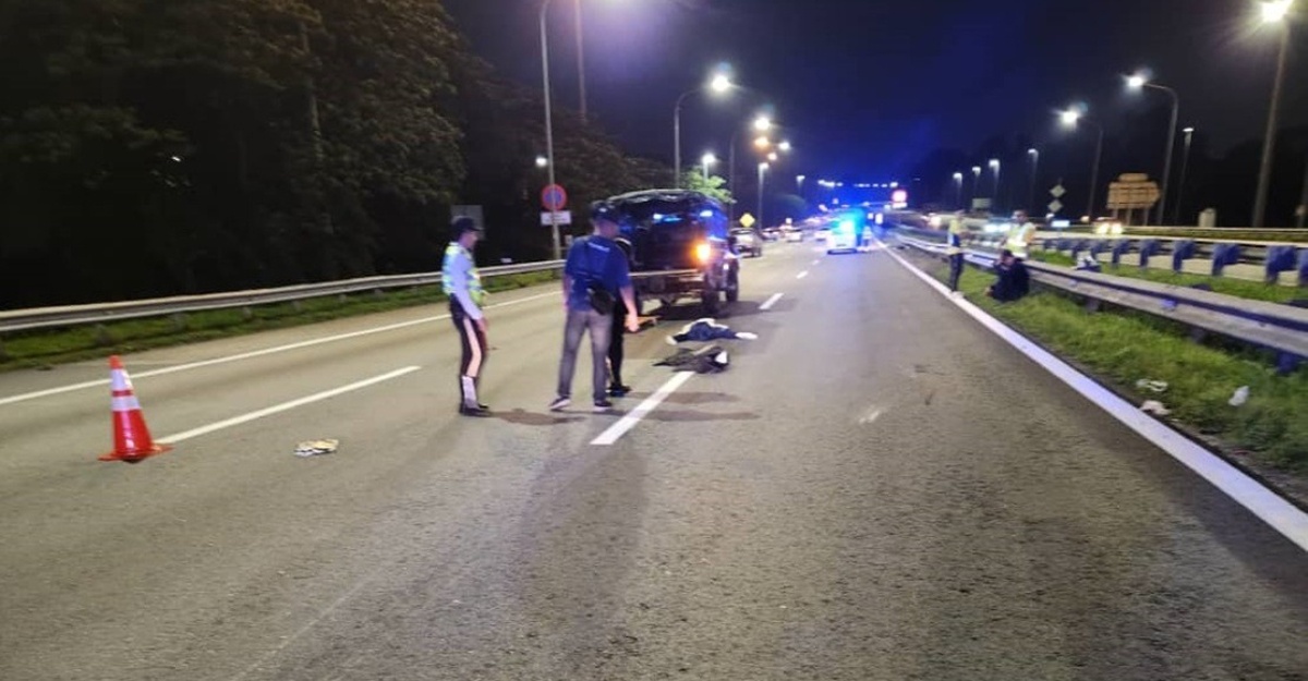 maut enam cedera kemalangan motosikal