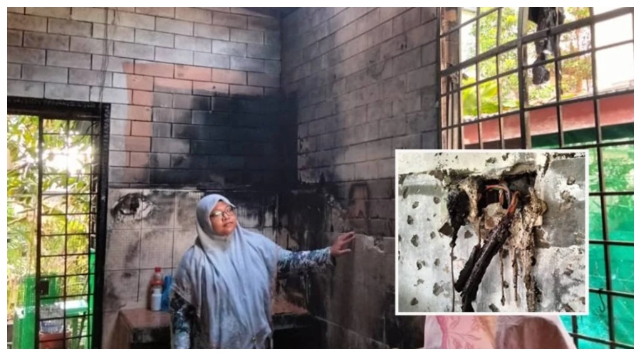 tragedi rumah terbakar