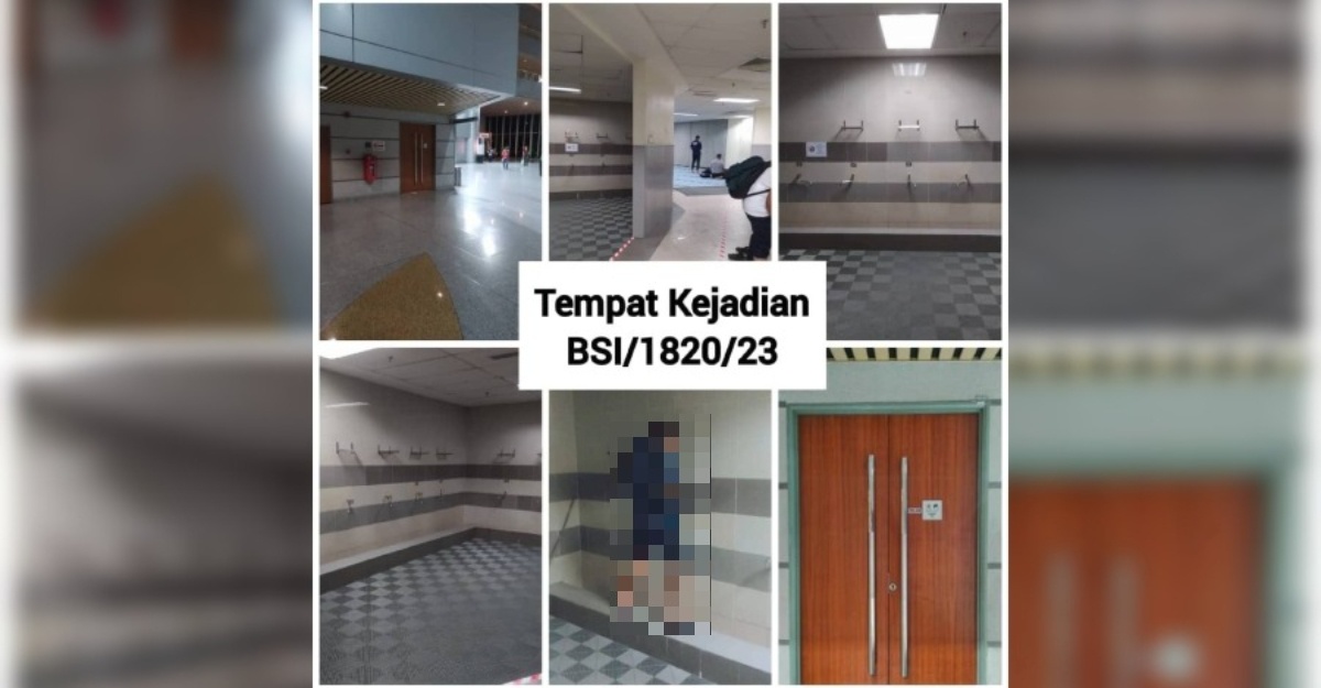 lelaki kencing tempat wuduk