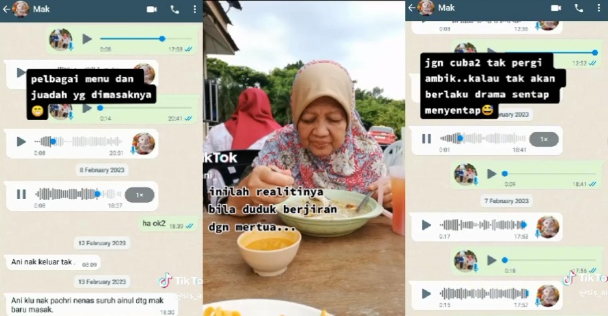 wanita berjiran mertua
