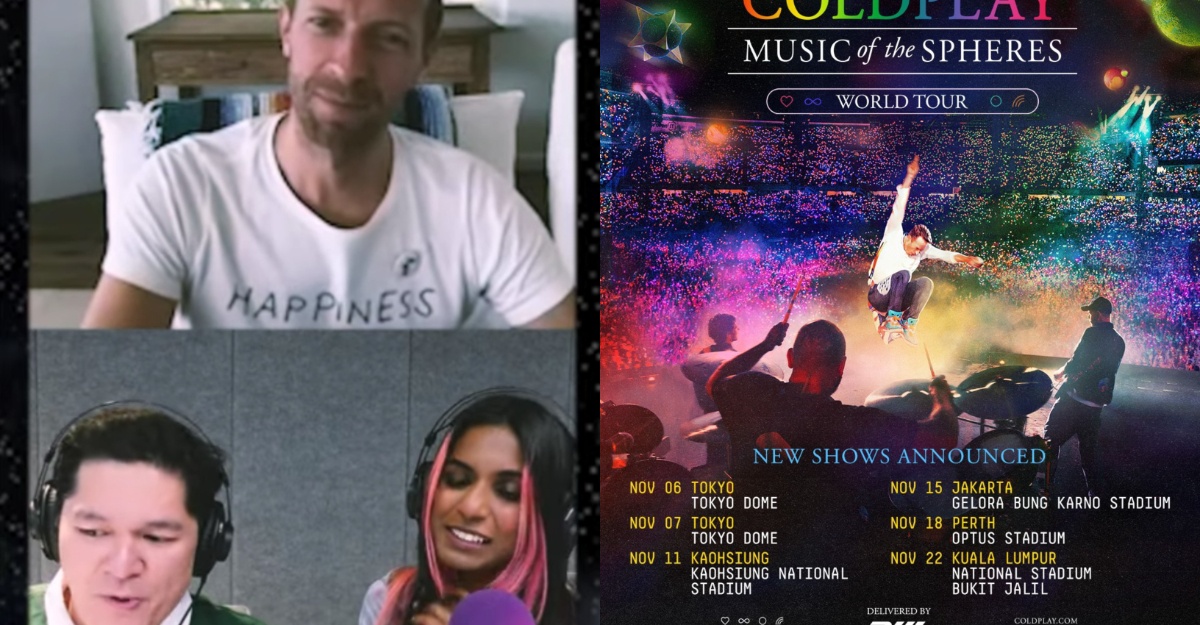 Coldplay mohon maaf malaysia