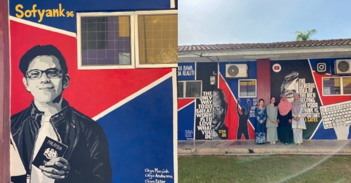 sofyank mural sekolah