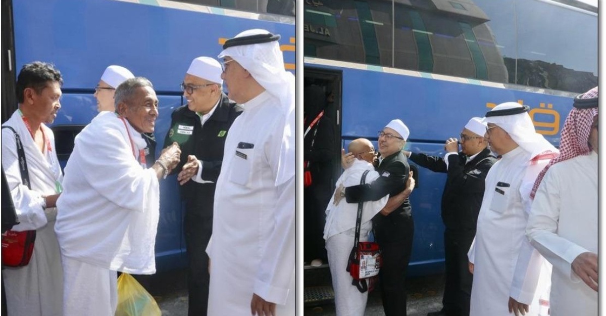 jemaah haji malaysia dehidrasi