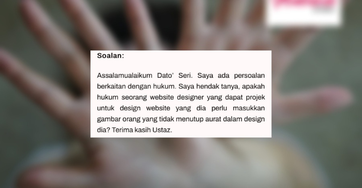 hukum gambar wanita aurat