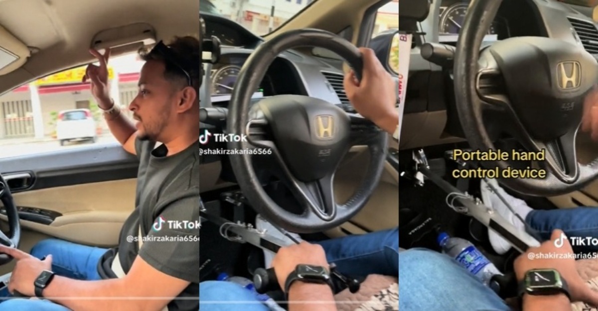 cara orang lumpuh drive
