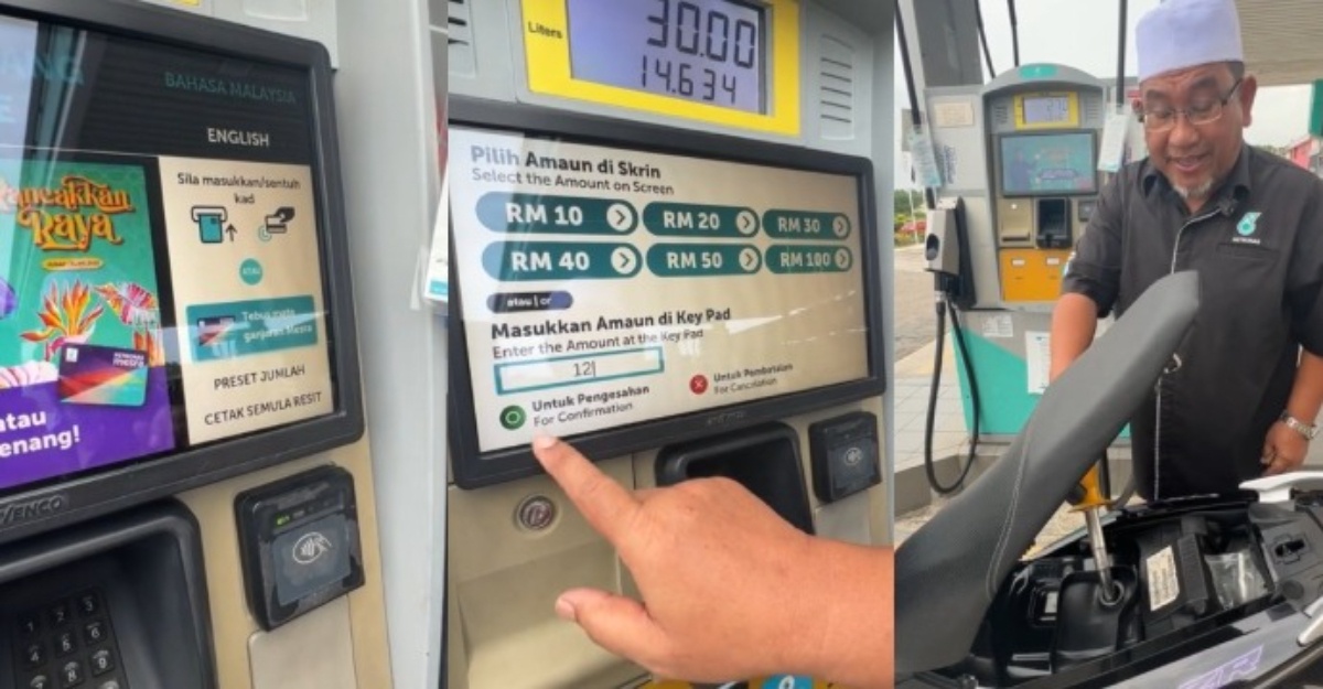 RM200 lesap kad debit pam minyak