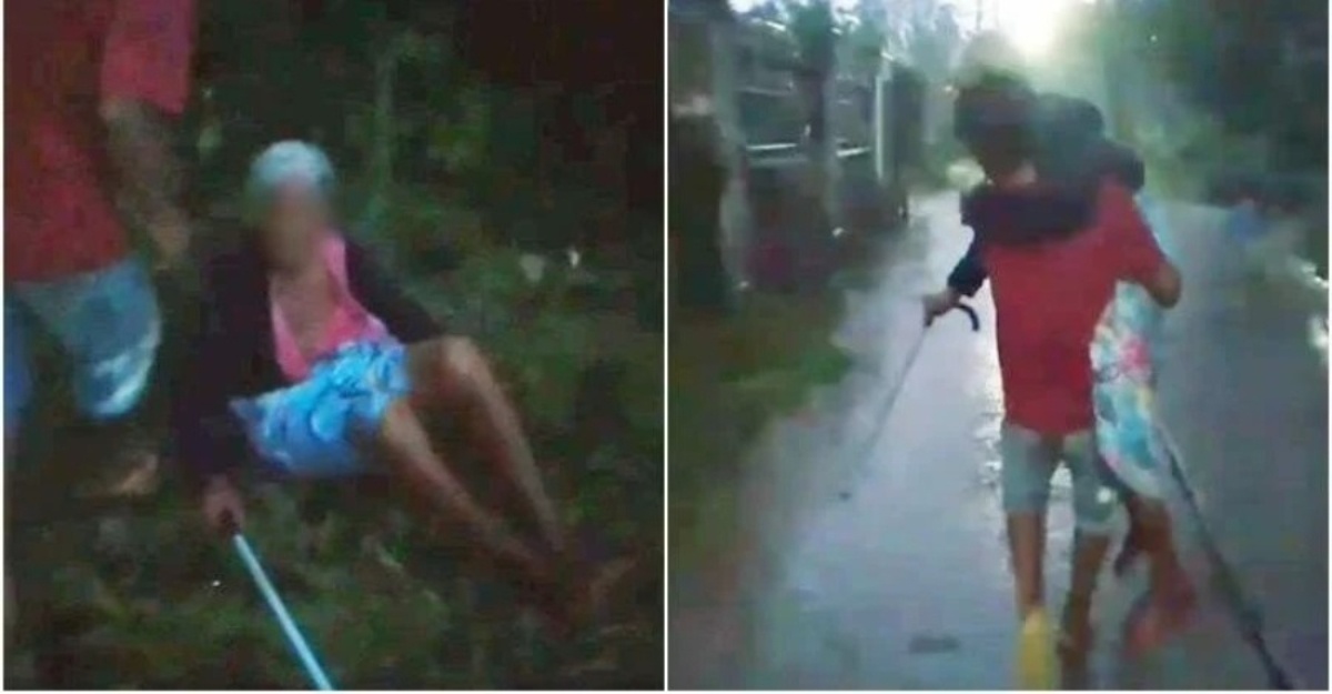 wanita 97 tahun dibuang anak sendiri