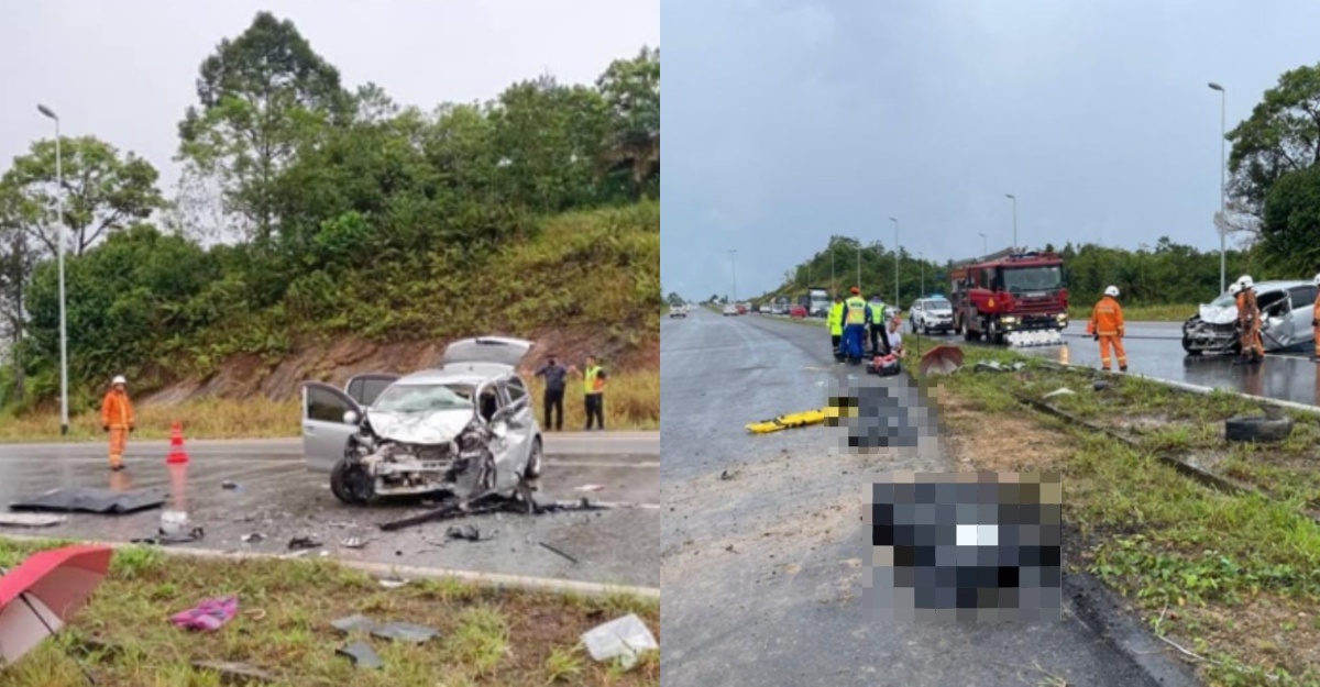 lima maut kemalangan sibu