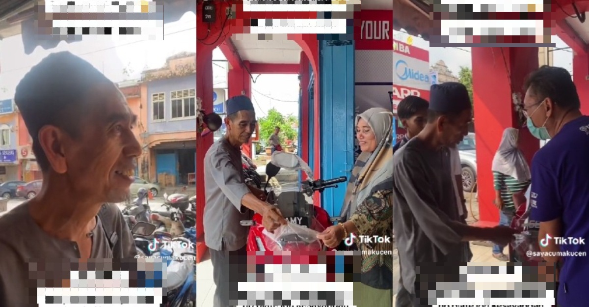 anak hadiah motor impian ayah