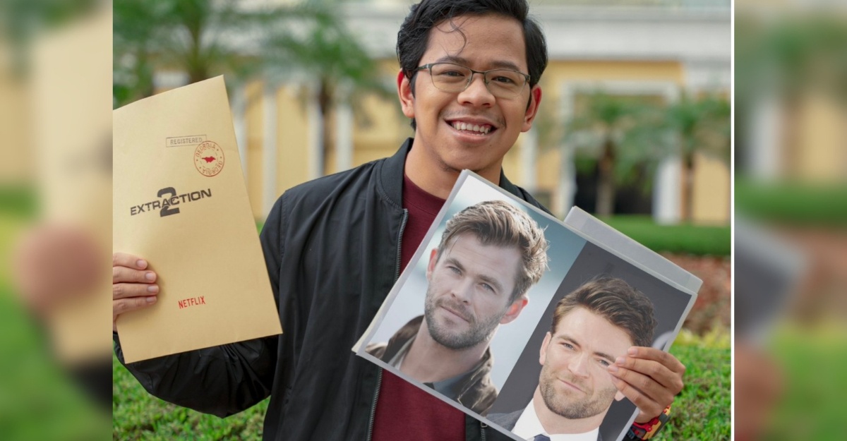 Sofyank shoot dengan Chris Hemsworth
