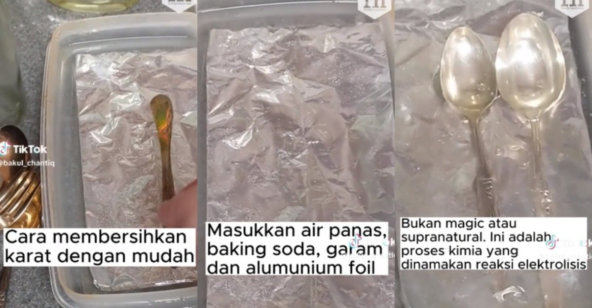 sudu berkarat bahan