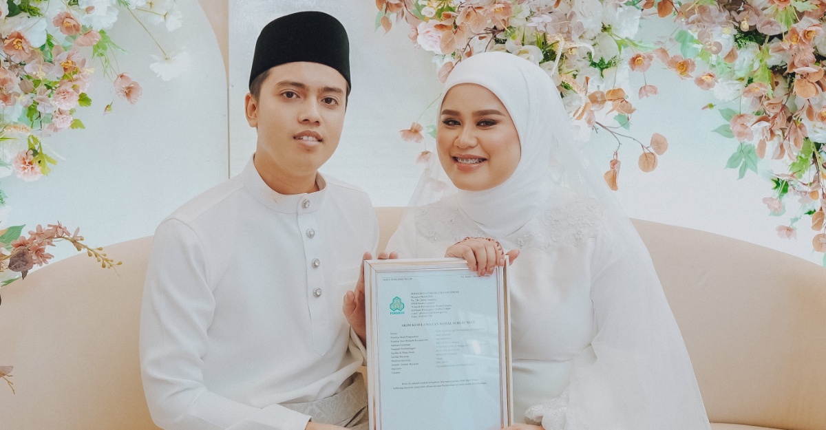 Pengantin Wanita Terima 'Kertas Berharga' Berupa Skim Keselamatan Sosial Suri Rumah