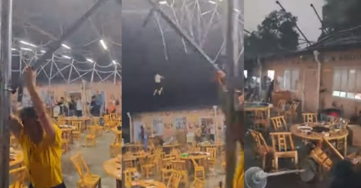 restoran angin kuat terbang