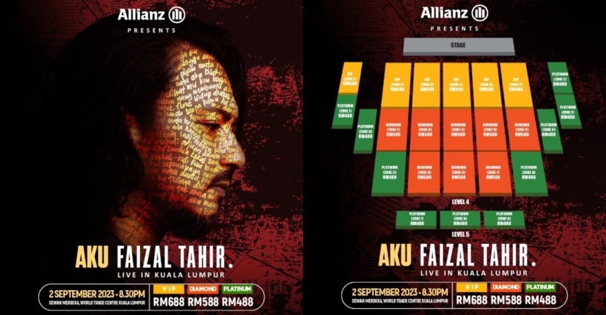konsert solo pertama Faizal Tahir
