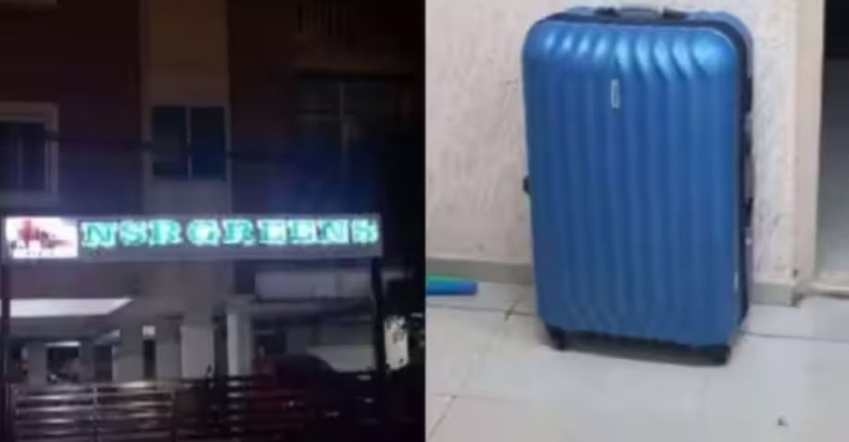 bawa beg berisi mayat ibu