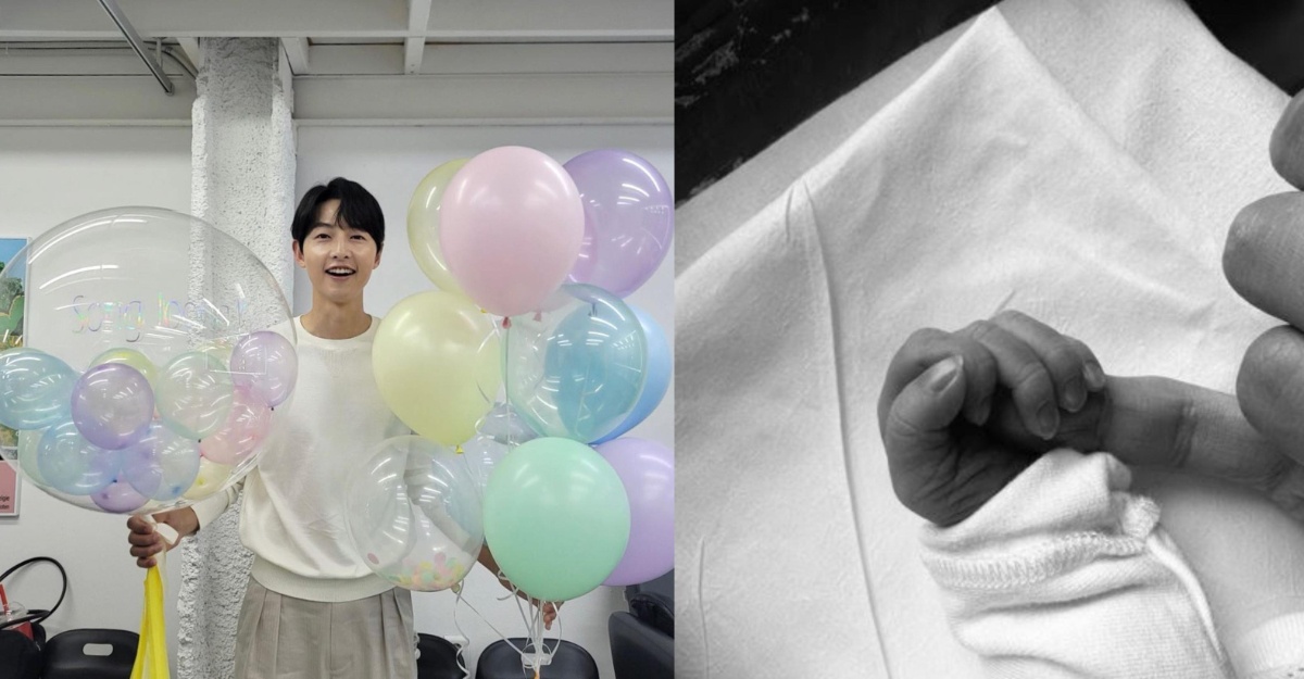 Song joong ki sambut anak