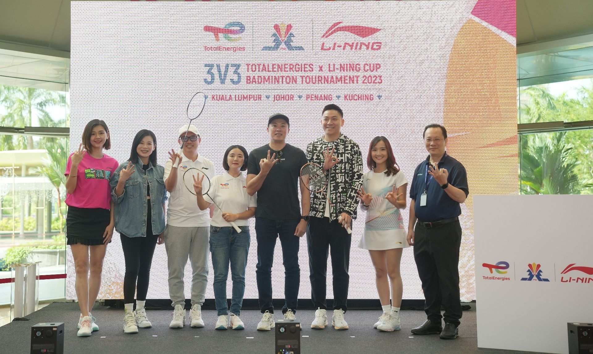 Badminton 3V3 di Malaysia