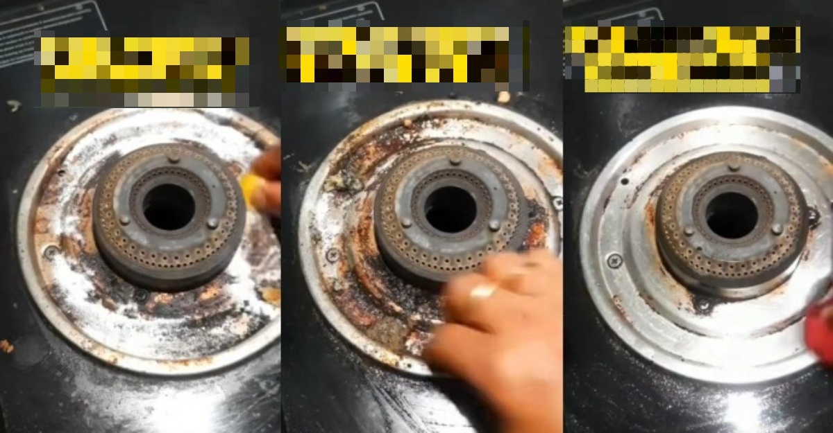 cara cuci tungku dapur