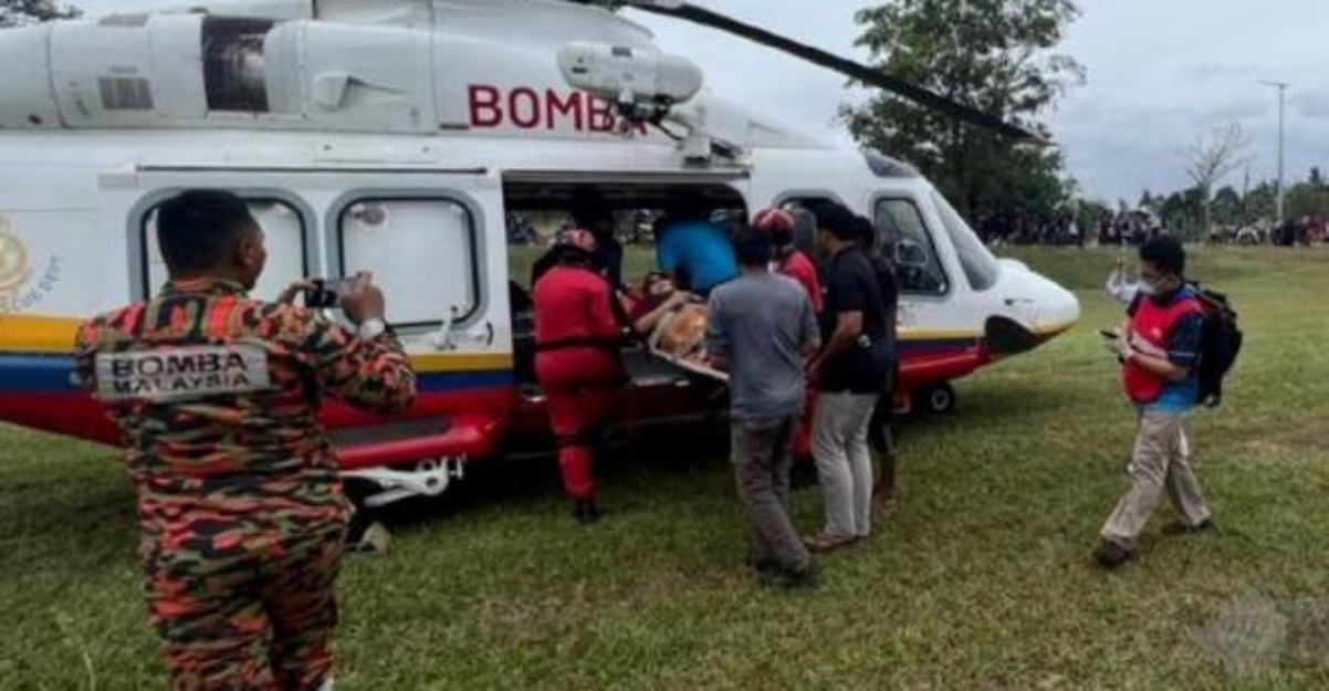 Unit Udara Bomba Terbangkan Wanita Orang Asli Hamil Ke Hospital
