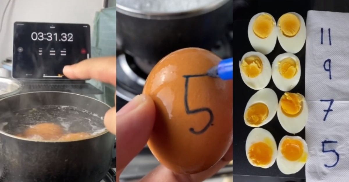cara dapatkan kuning telur cair
