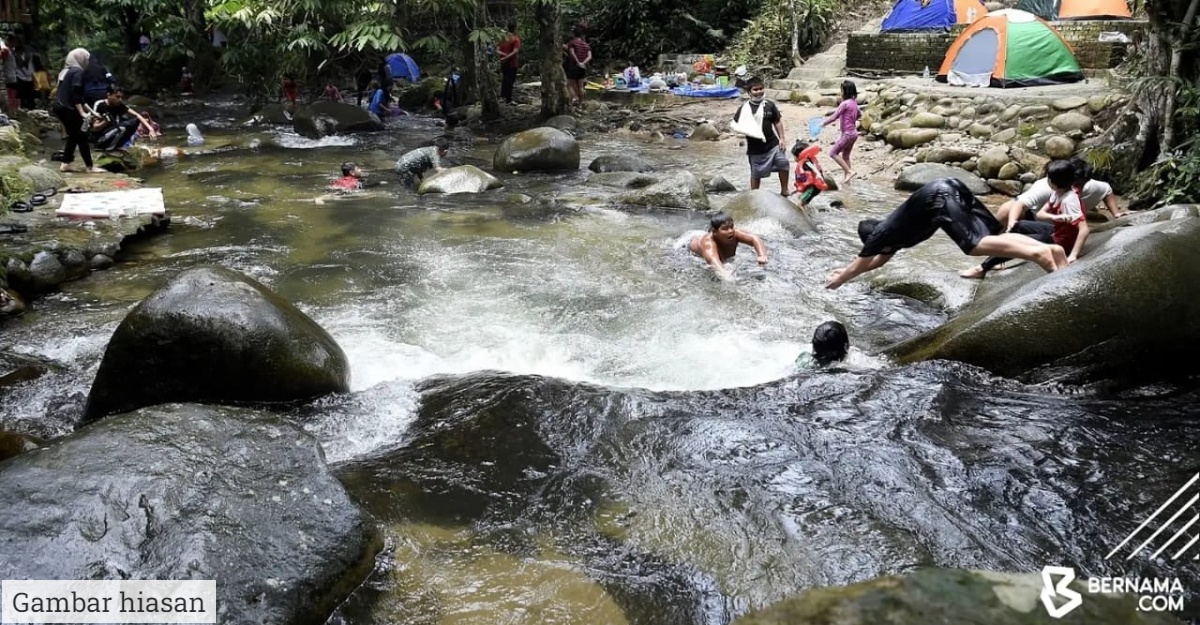 tips mandi sungai