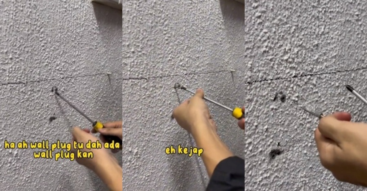 cara cabut wall plug