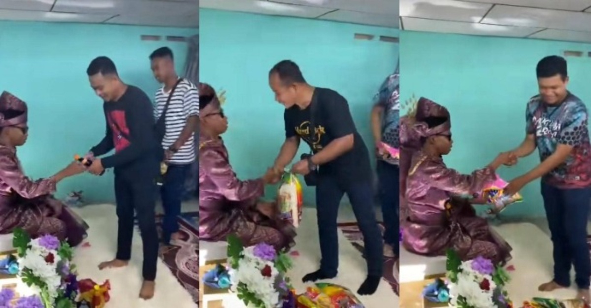 tetamu barangan dapur pengantin
