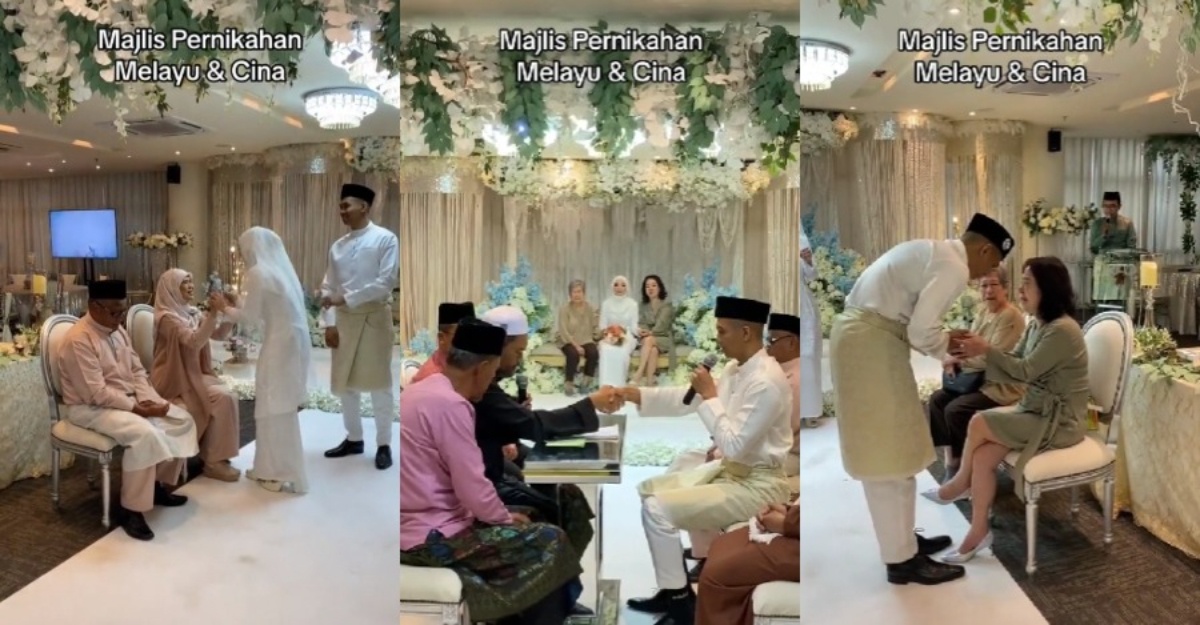 majlis pernikahan melayu cina
