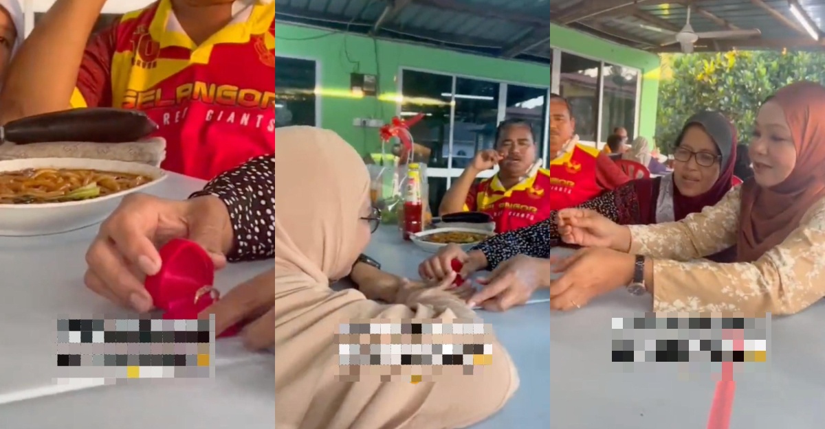 dilamar di kedai makan