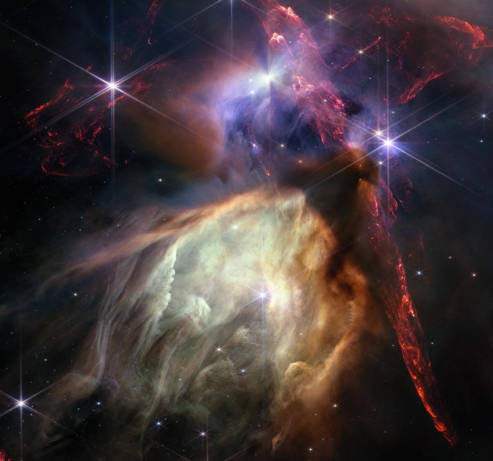 webb gambar Rho Ophiuchi