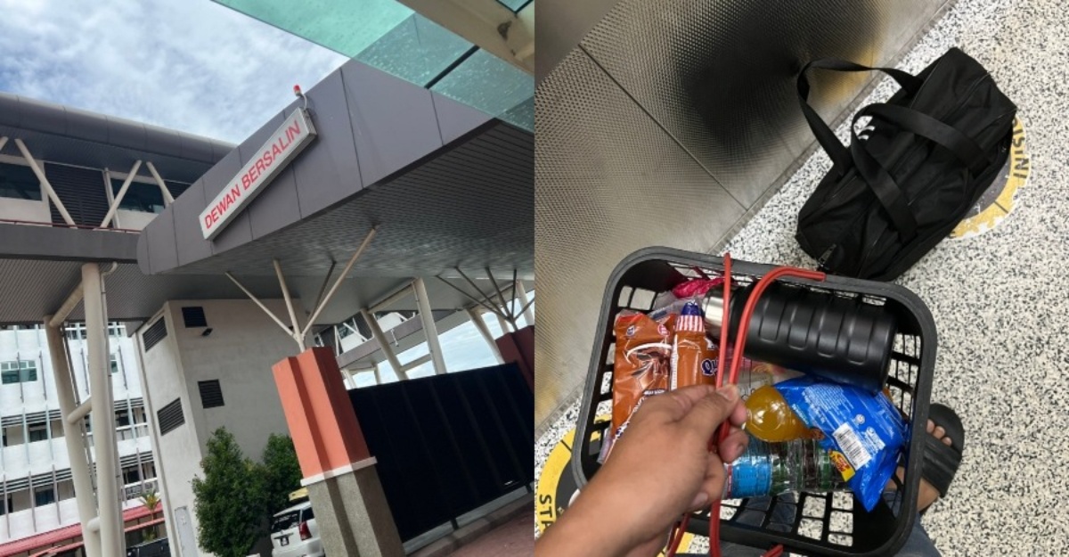 benda perlu buat kalau air ketumban bini pecah
