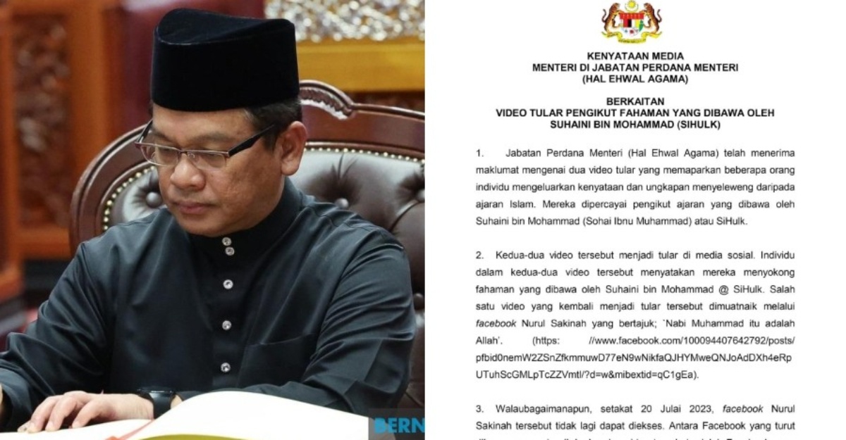 Ajaran SiHulk menteri agama