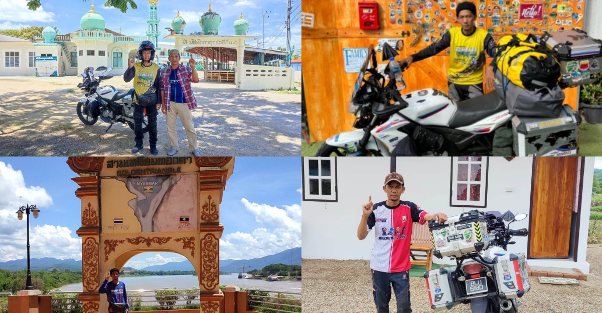 tunggang motosikal solo Makkah