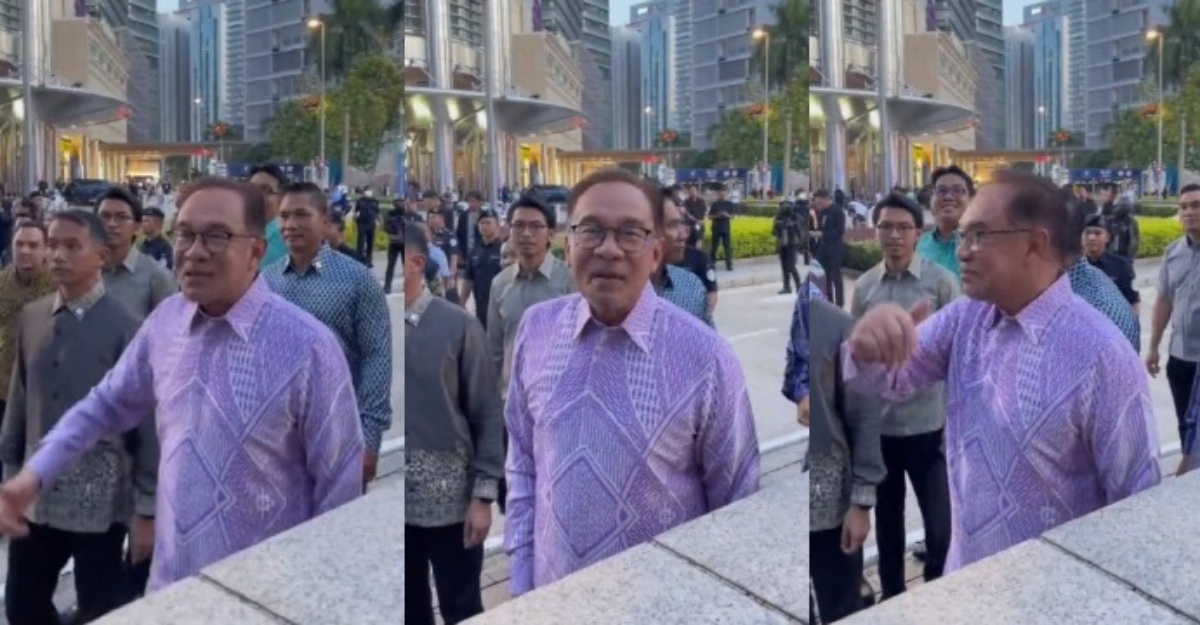 Pemuda Terkedu Tak Sangka PM Anwar Datang Mendekatinya Selepas Dipanggil