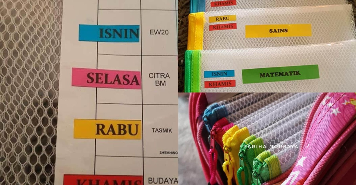 Tips Susun Atur Buku Sekolah Anak