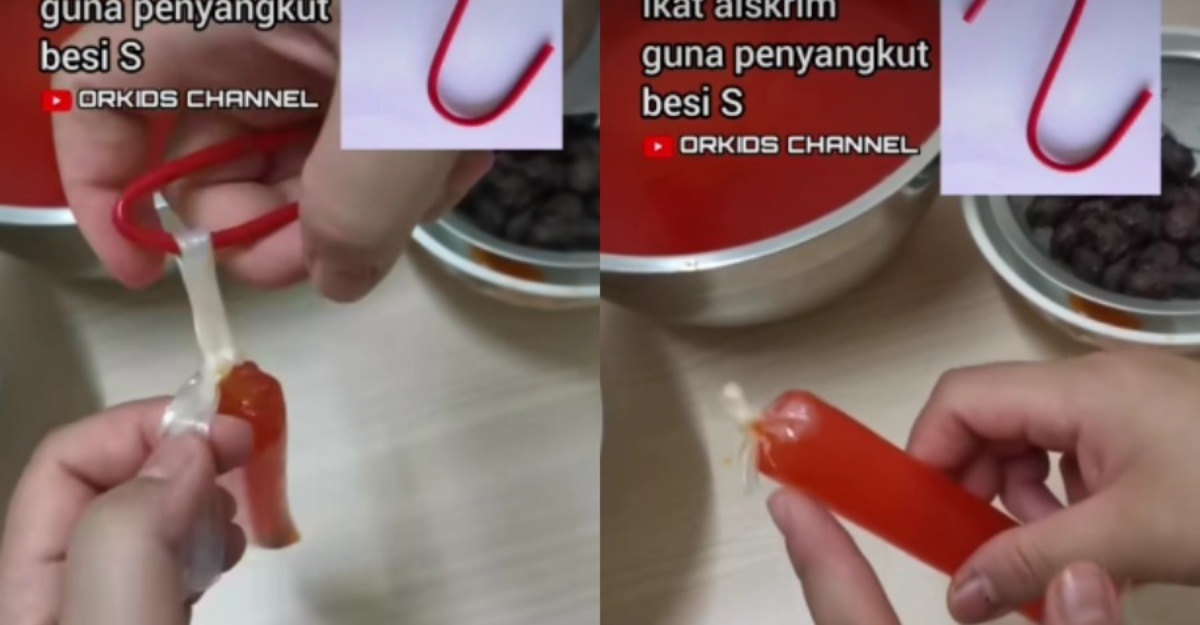 ikat aiskrim penyangkut