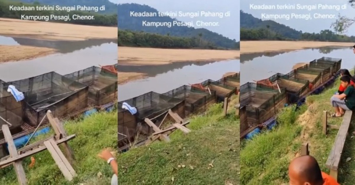 paras air cetek sungai pahang