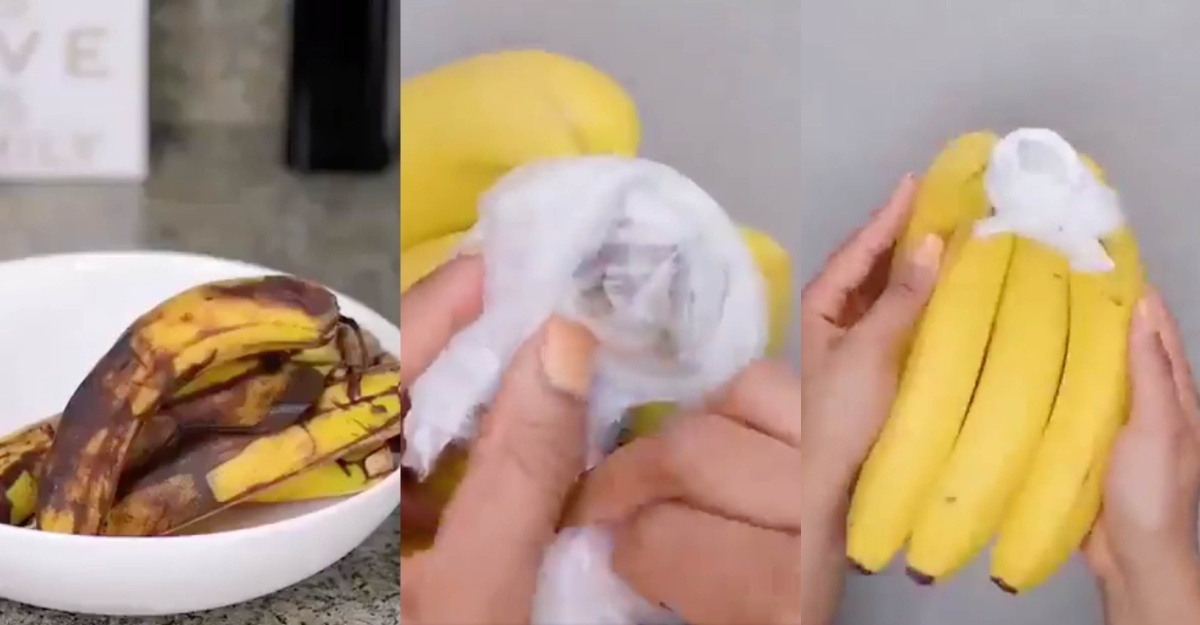cara simpan pisang masak