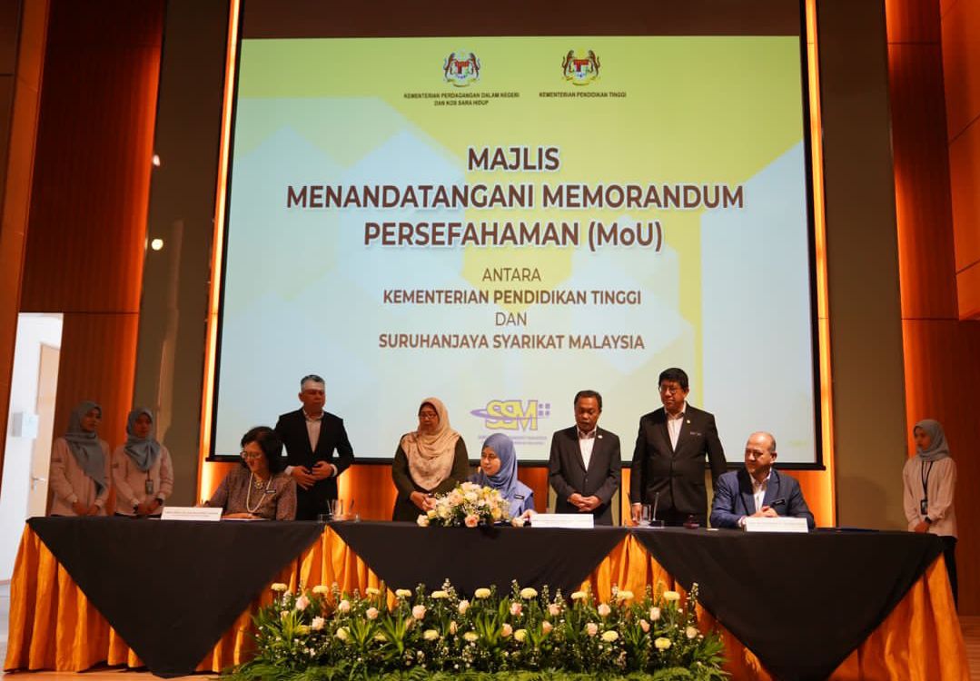 KPDN Melalui SSM Memeterai MOU Bersama KPT
