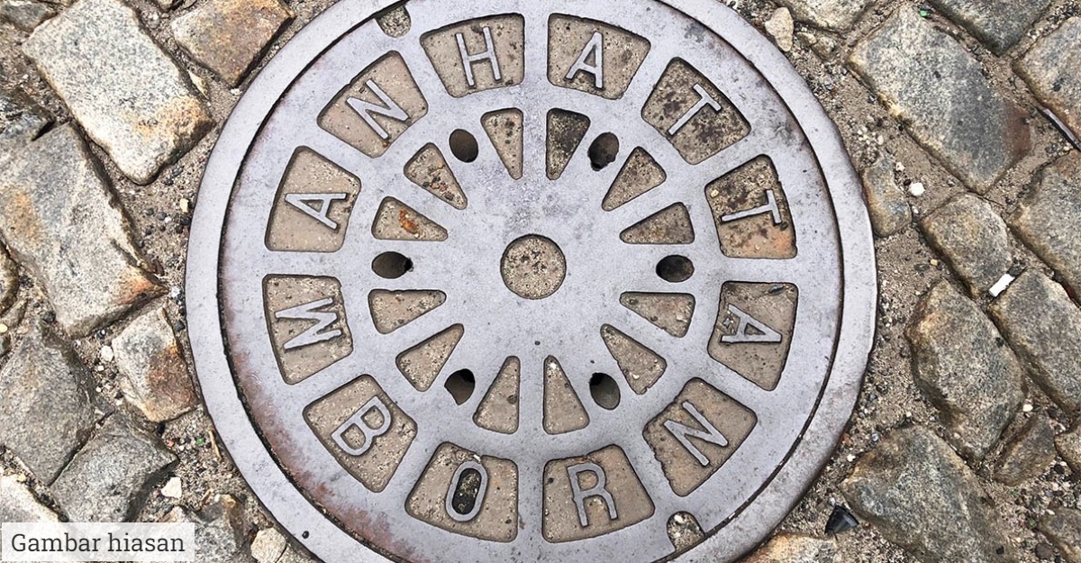 penutup lurang manhole cover bulat