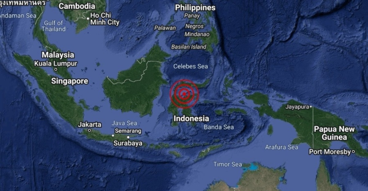 gempa bumi sederhana di Minahassa