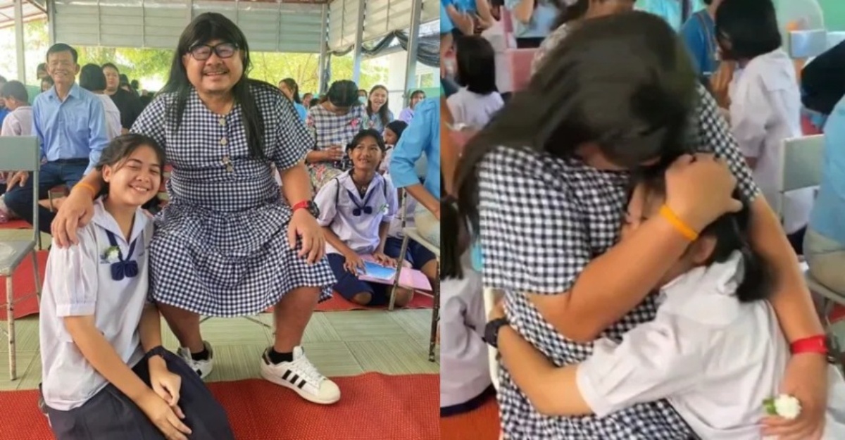 bapa sambut hari ibu bersama anak