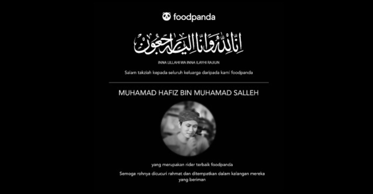 muhamad hafiz foodpanda elmina