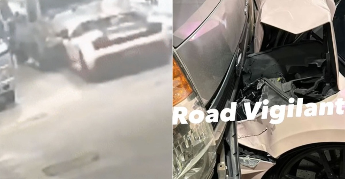 Rempuh Lori Guna Lamborghini Pelanggan