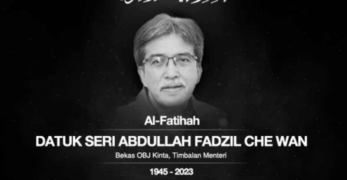Bekas Timbalan Menteri Pertahanan Meninggal Dunia