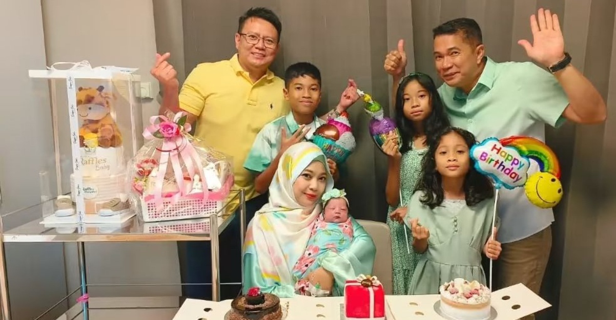 4 beradik lahir pada tarikh yang sama