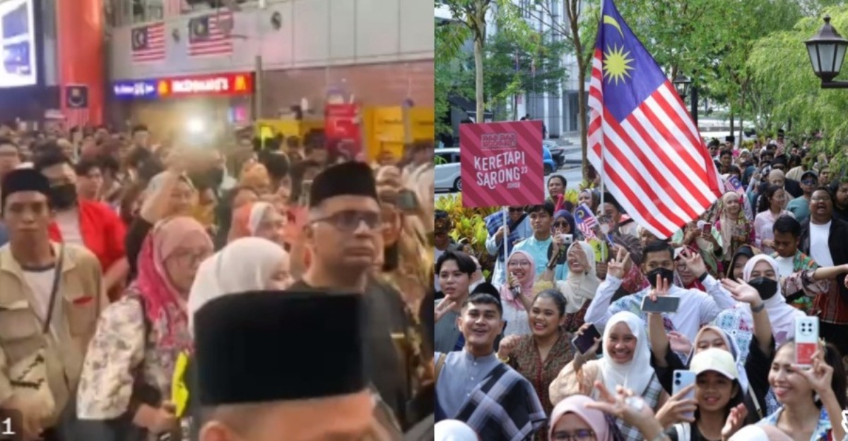 keretapi sarong meriah