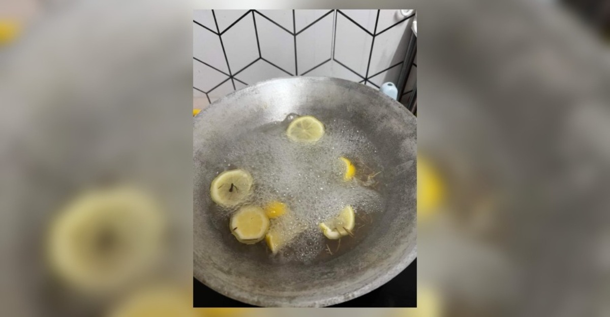 hilangkan bau masakan