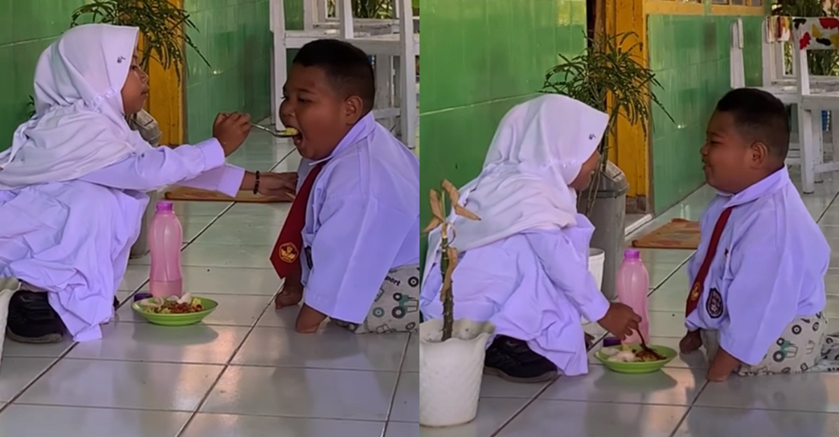 suap makanan rakan oku