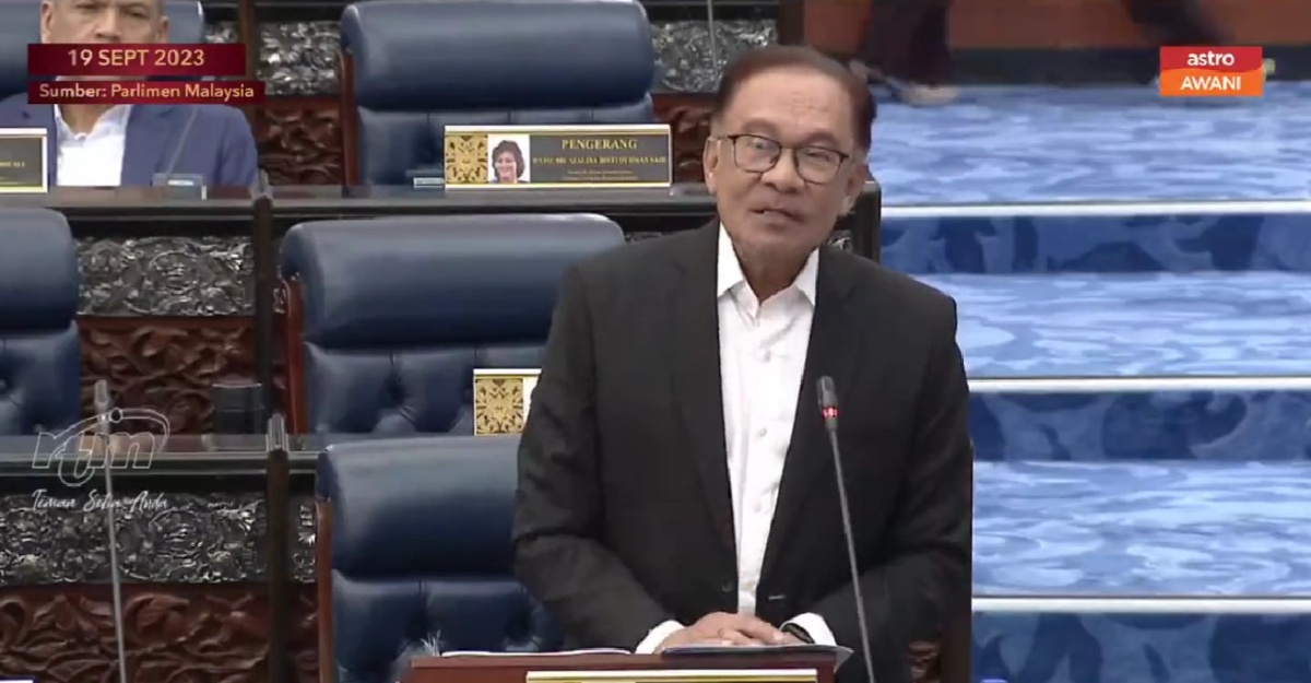 anwar minyak turun